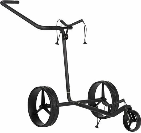 Jucad Jucad Carbon Shadow 3-Wheel Matt Black Ročni voziček za golf