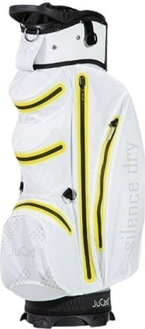 Jucad Jucad Silence Dry White/Yellow Golf torba Cart Bag