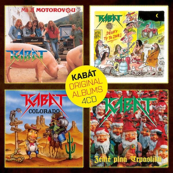 Kabát Kabát - Original Albums 4CD Vol.1 (4 CD)