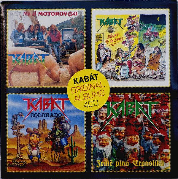 Kabát Kabát - Original Albums 4CD Vol.2 (4 CD)