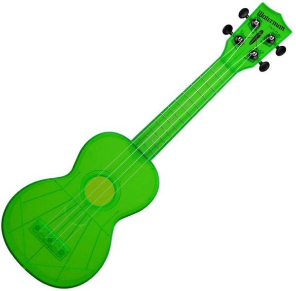 Kala Kala Waterman Soprano ukulele Sour Apple Fluorescent