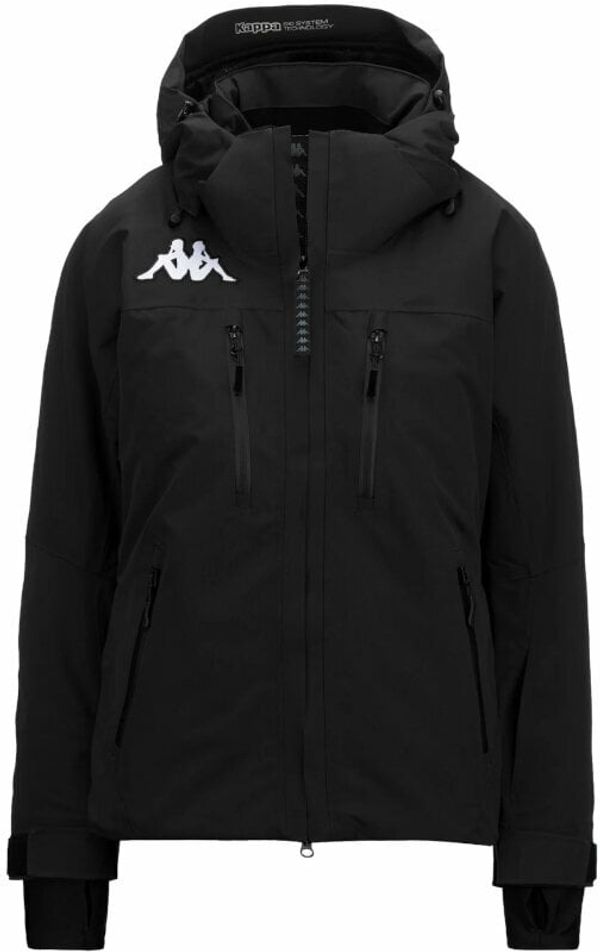 Kappa Kappa 6Cento 612P Womens Jacket Black L Smučarska bunda