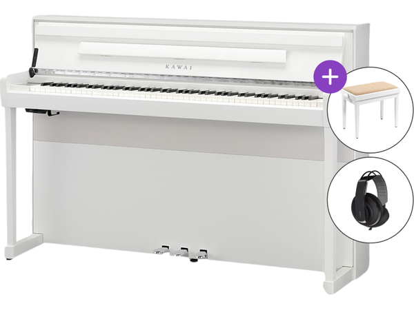 Kawai Kawai CA901 W SET Premium Satin White Digitalni piano