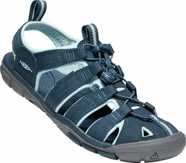 Keen Keen Women's Clearwater CNX Sandal Navy/Blue Glow 38 Ženski pohodni čevlji