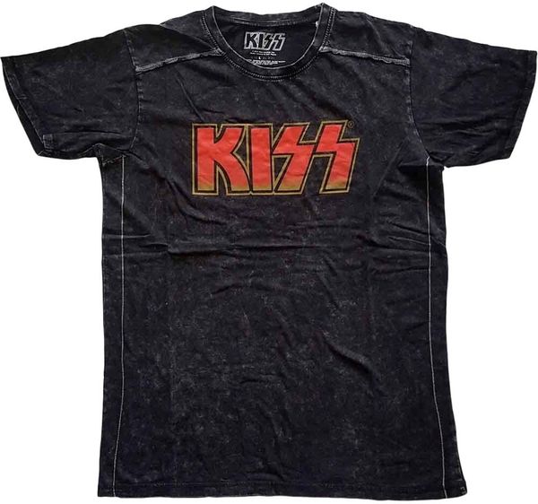 Kiss Kiss Majica Classic Logo Unisex Black 2XL