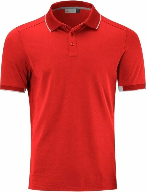 Kjus Kjus Mens Steve S/S Cosmic Red 48 Polo majice