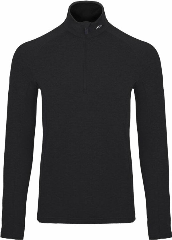 Kjus Kjus Mens Trace Midlayer Half Zip Black 50 Skakalec