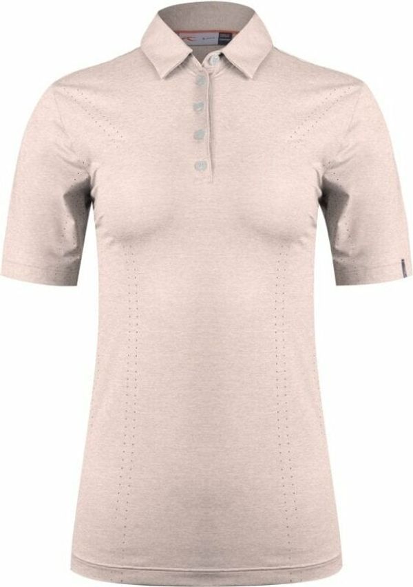 Kjus Kjus Womens Ally Cooling SS Blush Pink Melange 34 Polo majice