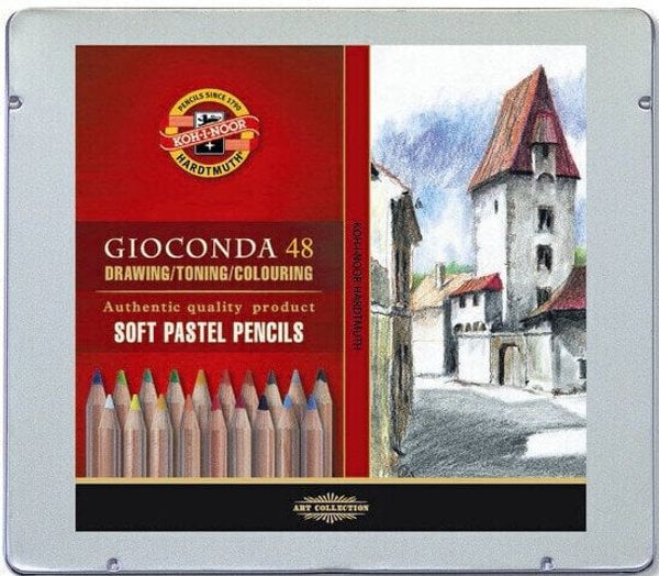 KOH-I-NOOR KOH-I-NOOR Gioconda Soft Komplet pastelnih svinčnikov 48 kosov