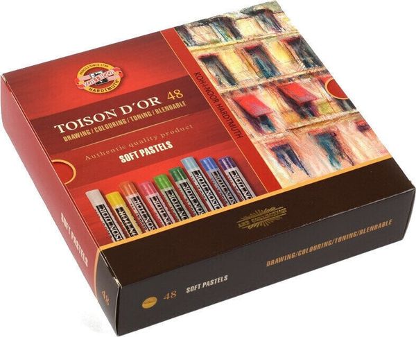 KOH-I-NOOR KOH-I-NOOR Toison D'or Set of Soft Pastels Komplet suhih pastelov 48 kosov