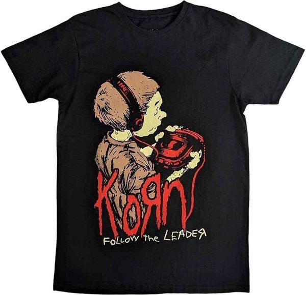 Korn Korn Majica Follow The Leader Unisex Black 2XL