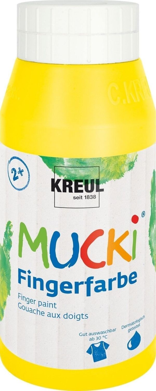 Kreul Kreul 23202 Barva s prsti Yellow 750 ml 1 kos