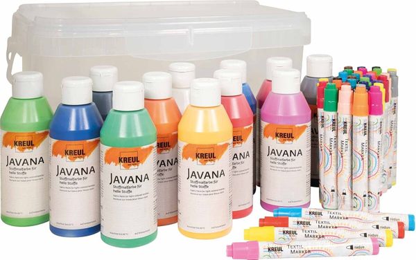 Kreul Kreul Big Box Set barv za tekstil
