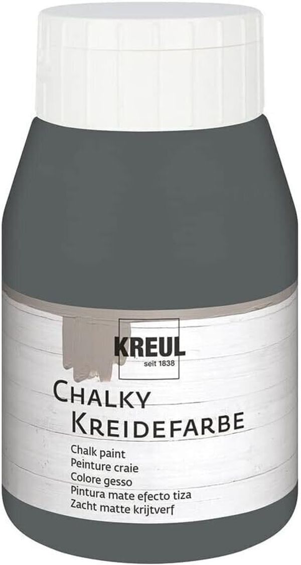 Kreul Kreul Chalky Kredna barva Volcanic Gray 500 ml 1 kos