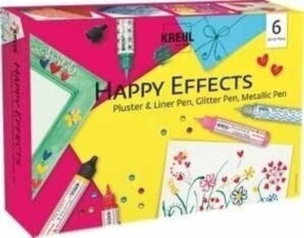 Kreul Kreul Happy Effects Komplet peres za sveče 6 kos.