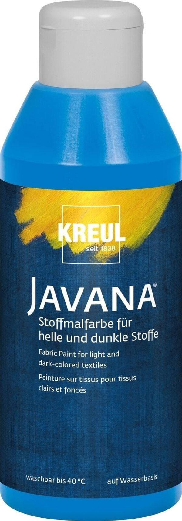 Kreul Kreul Javana Barva za tkanine Blue 250 ml 1 kos
