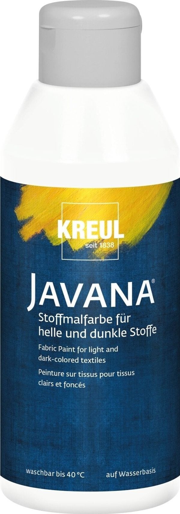 Kreul Kreul Javana Barva za tkanine White 250 ml 1 kos