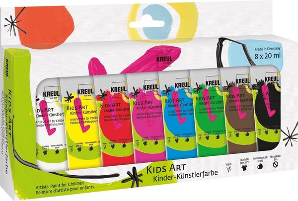 Kreul Kreul Kids Art Artists' Set Komplet gvaš barv 8 x 20 ml