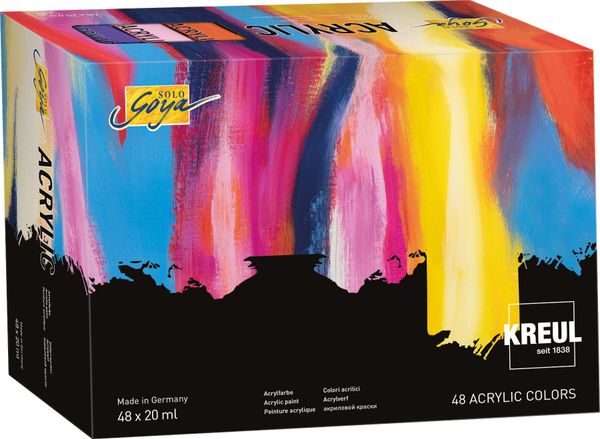 Kreul Kreul Solo Goya Komplet akrilnih barv 48 x 20 ml