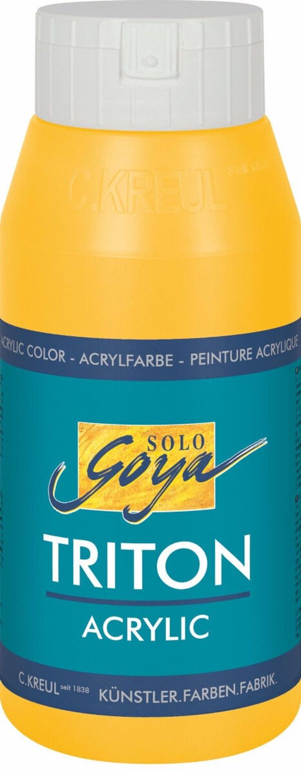 Kreul Kreul Solo Goya Triton Akrilna barva Maize Yellow 750 ml 1 kos