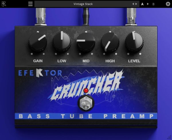 KUASSA KUASSA Efektor Bass Cruncher Preamp (Digitalni izdelek)