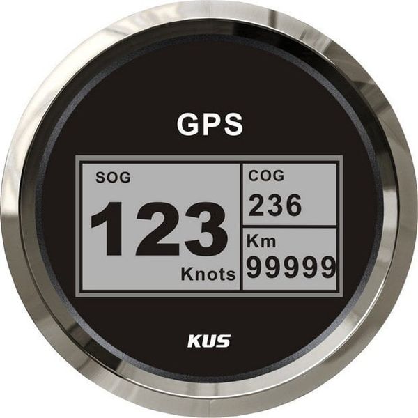 Kus Kus GPS Digital Speedometer Black