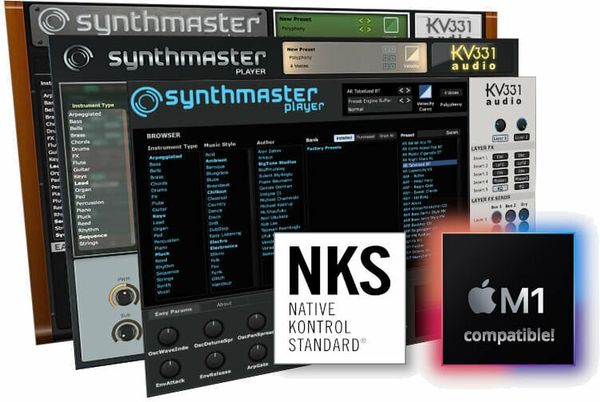 KV331 Audio KV331 Audio SynthMaster Player (Digitalni izdelek)