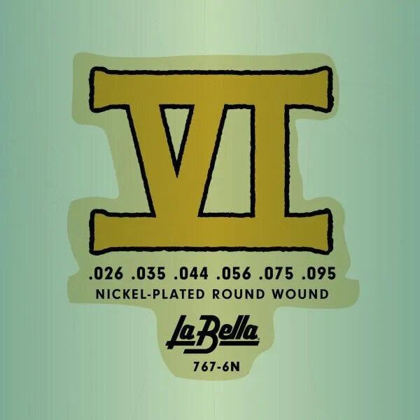 La Bella La Bella 767-6N Strune za 6 strunsko bas kitaro