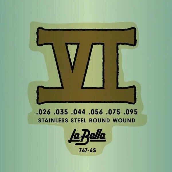 La Bella La Bella 767-6S Strune za 6 strunsko bas kitaro