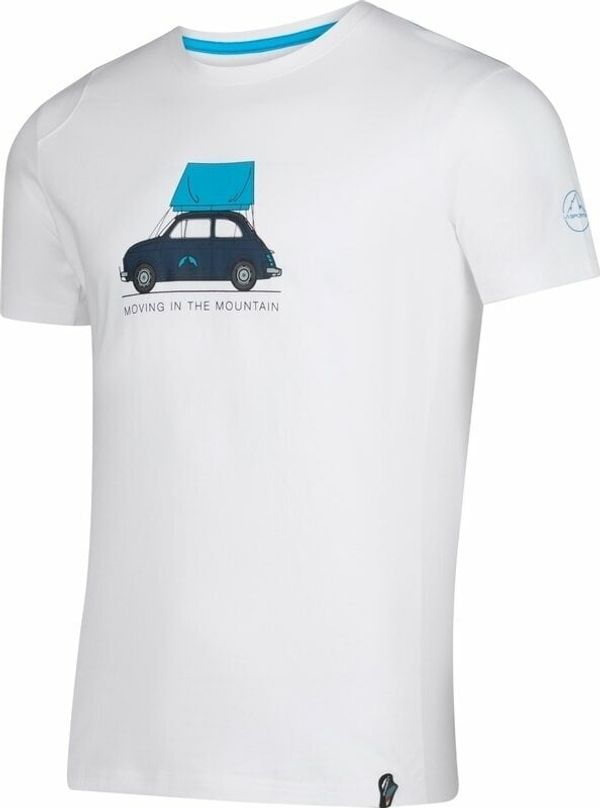 La Sportiva La Sportiva Cinquecento T-Shirt M White/Maui S Majica s kratkimi rokavi