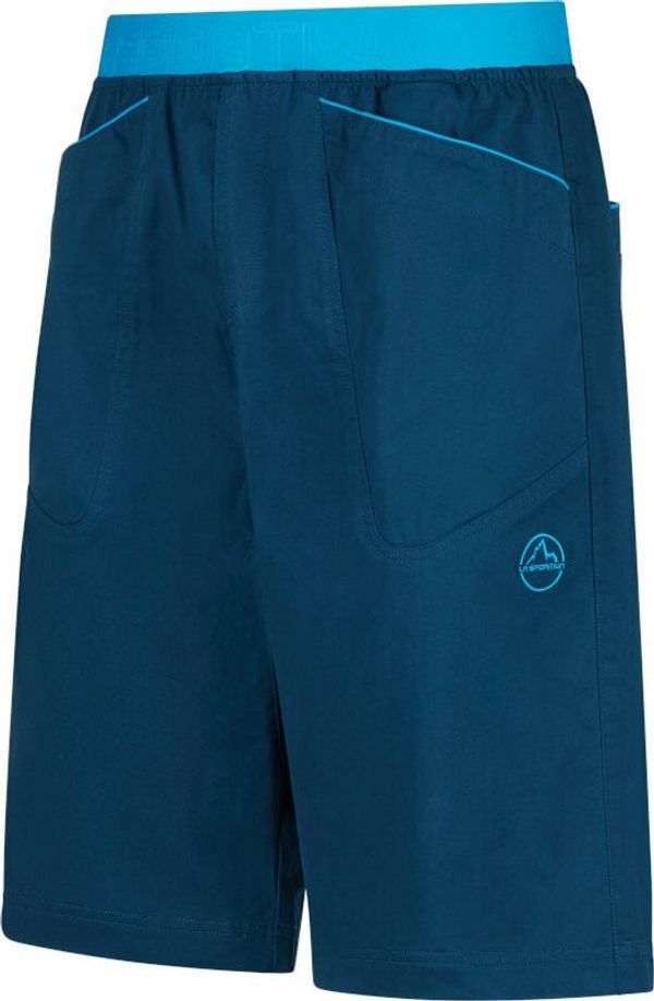 La Sportiva La Sportiva Flatanger Short M Storm Blue/Maui XL Kratke hlače na prostem