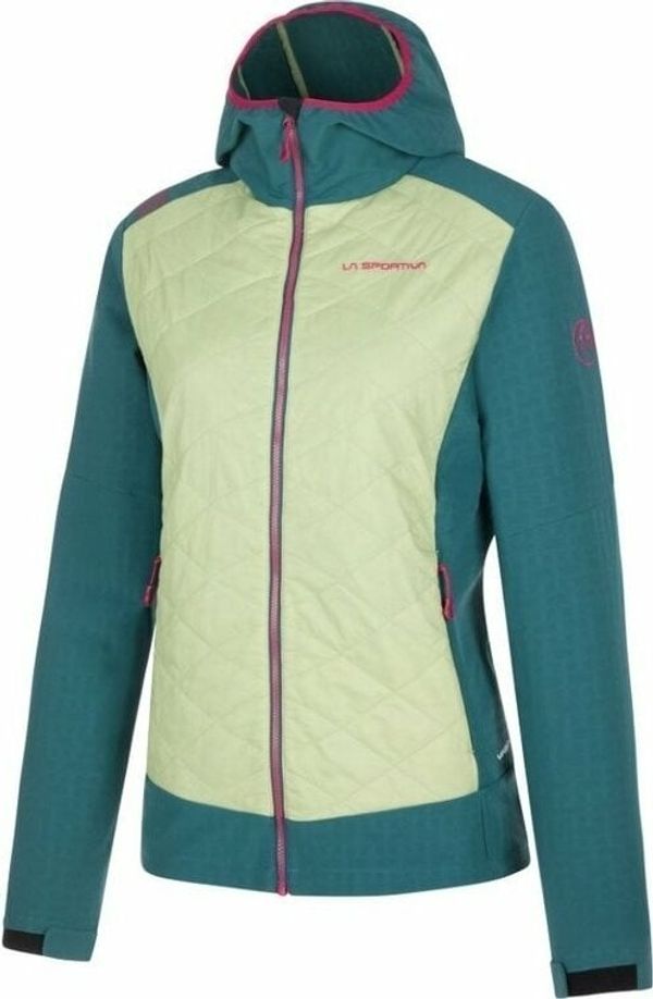 La Sportiva La Sportiva Kap Hybrid Hoody W Celadon/Alpine S Jakna na postrem