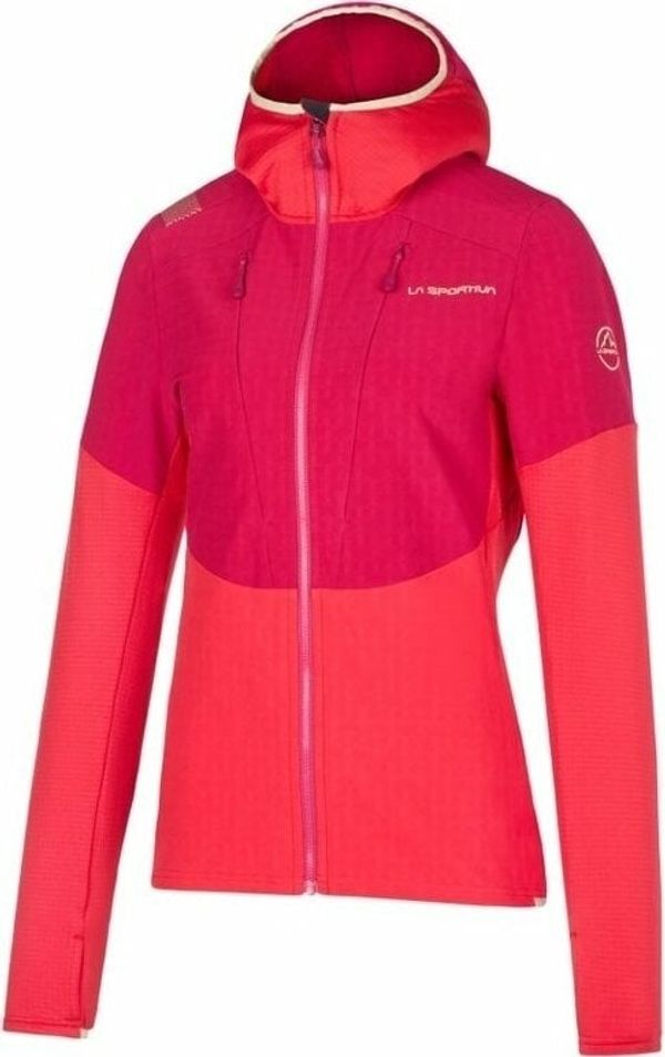 La Sportiva La Sportiva Session Tech Hoody W Lollipop/Cerise S Pulover na prostem