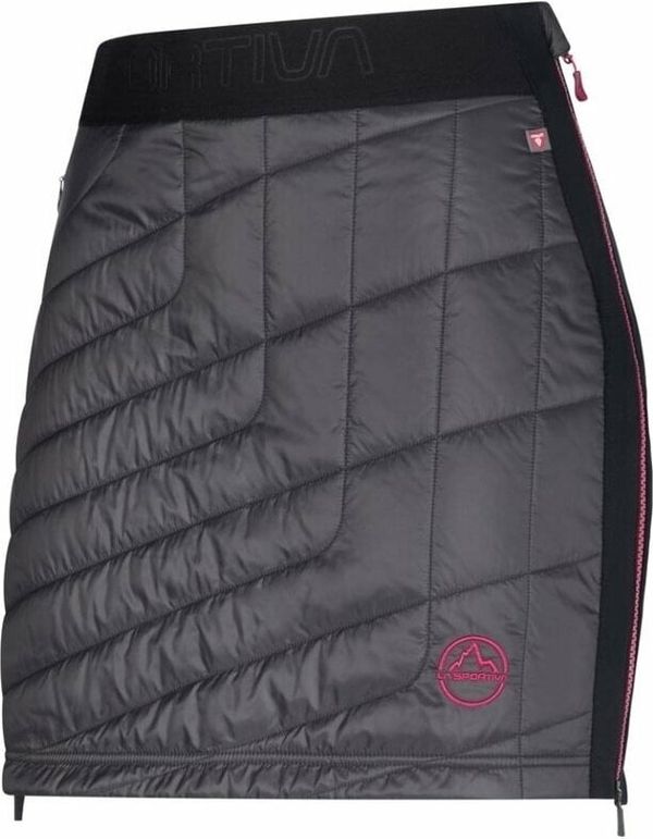 La Sportiva La Sportiva Warm Up Primaloft Skirt W Carbon/Cerise M Kratke hlače na prostem