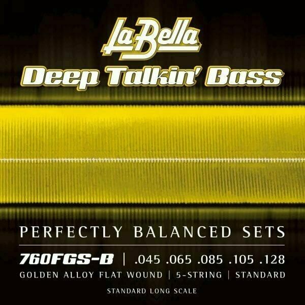 LaBella LaBella 760FGS-B Deep Talkin' Bass Standard 45-128