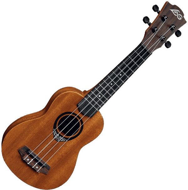 LAG LAG BABY TKU-110 Tiki Soprano ukulele Natural Satin