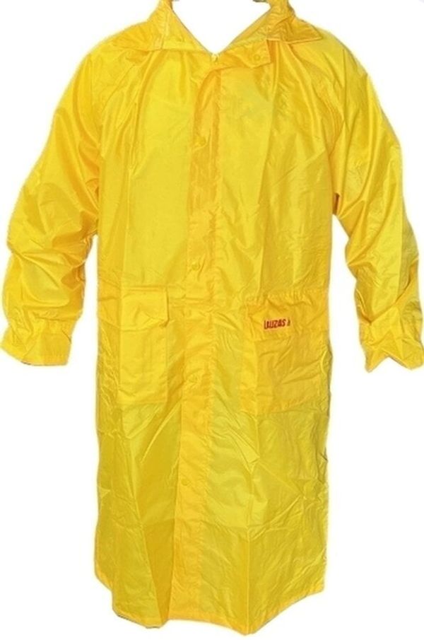 Lalizas Lalizas Raincoat With Hood Dežni plašč Yellow 3XL