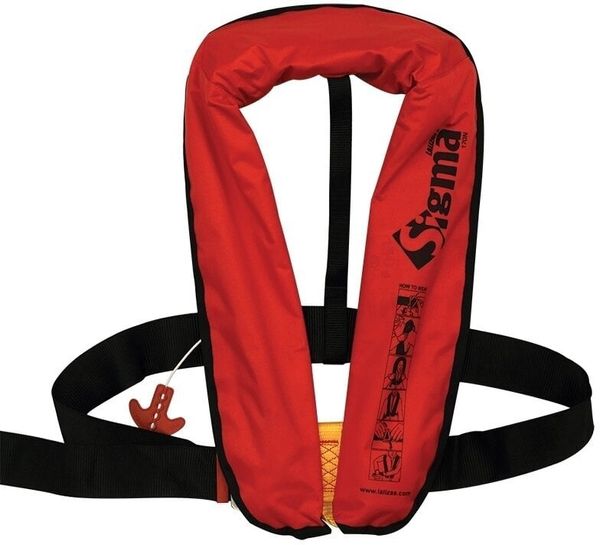 Lalizas Lalizas Sigma Lifejacket Auto 170N ISO 12402-3 Red
