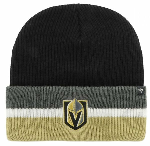 Las Vegas Golden Knights Las Vegas Golden Knights Split Cuff Knit Black UNI Zimska kapa