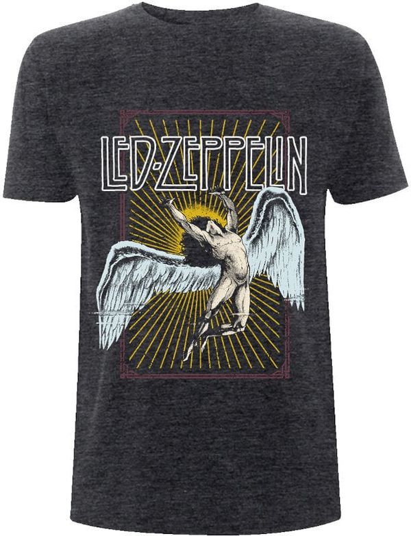 Led Zeppelin Led Zeppelin Majica Icarus Unisex Dark Heather Grey XL