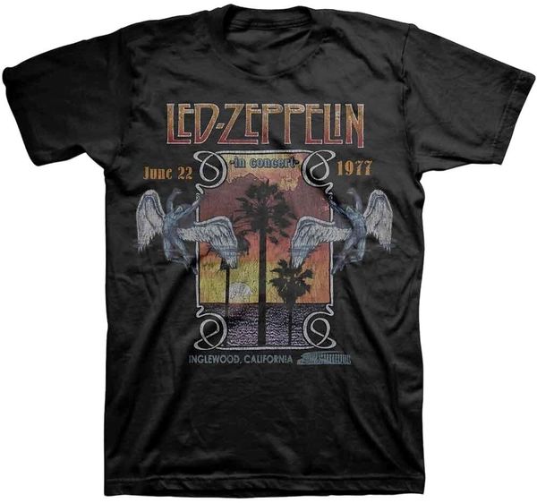 Led Zeppelin Led Zeppelin Majica Inglewood Unisex Black L