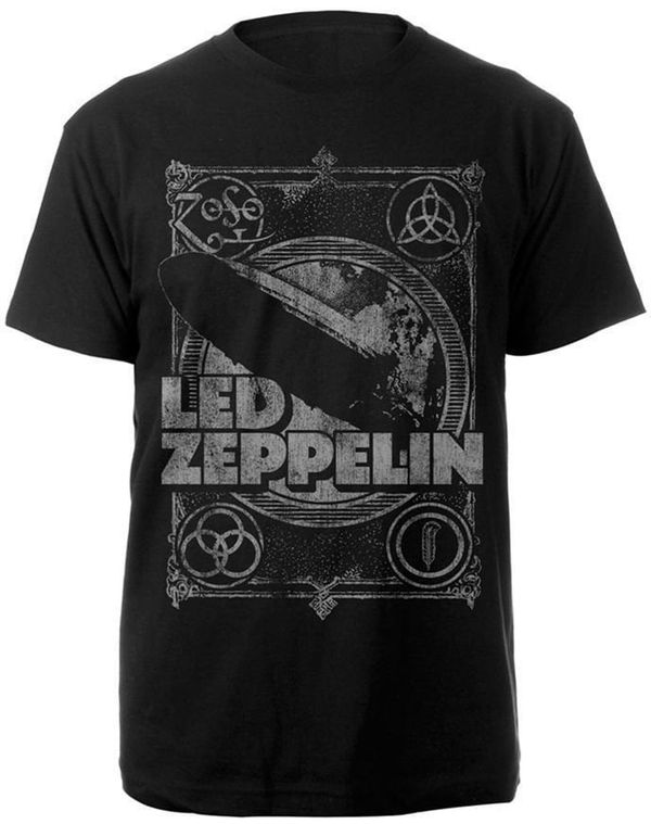 Led Zeppelin Led Zeppelin Majica Vintage Print LZ1 Black 2XL