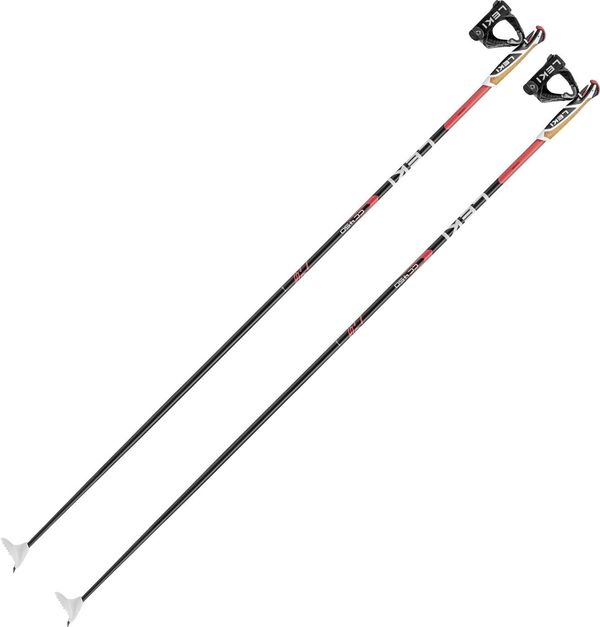 Leki Leki CC 450 Black/Cherryred/White 155 cm