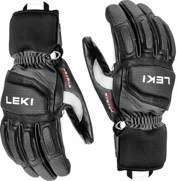 Leki Leki Griffin Pro 3D Black/White 10,5 Smučarske rokavice