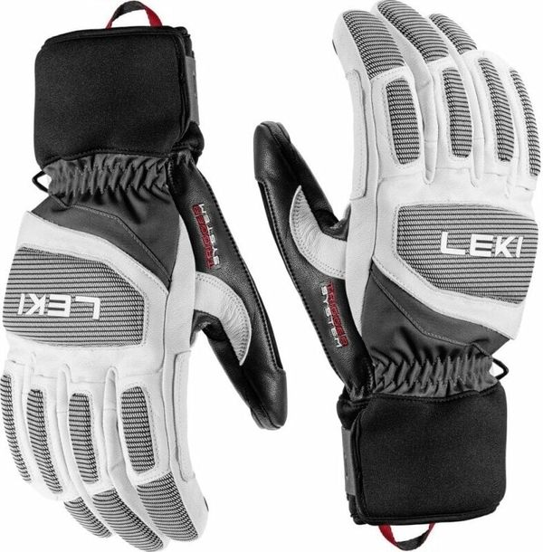 Leki Leki Griffin Pro 3D White/Black 10 Smučarske rokavice