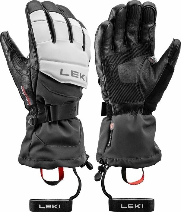 Leki Leki Griffin Thermo 3D Black/Graphite/Sand 10,5 Smučarske rokavice