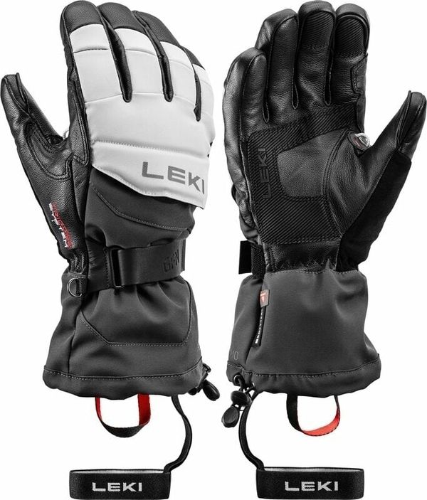 Leki Leki Griffin Thermo 3D Black/Graphite/Sand 9 Smučarske rokavice