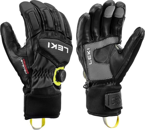 Leki Leki Griffin Tune 3D Boa Black/Graphite/Ice Lemon 8 Smučarske rokavice