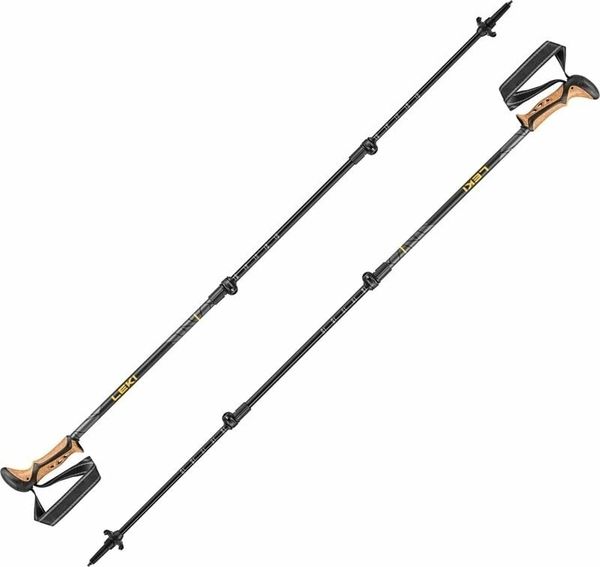 Leki Leki Khumbu Lite Black/Dark Anthracite/Mango 100 - 135 cm