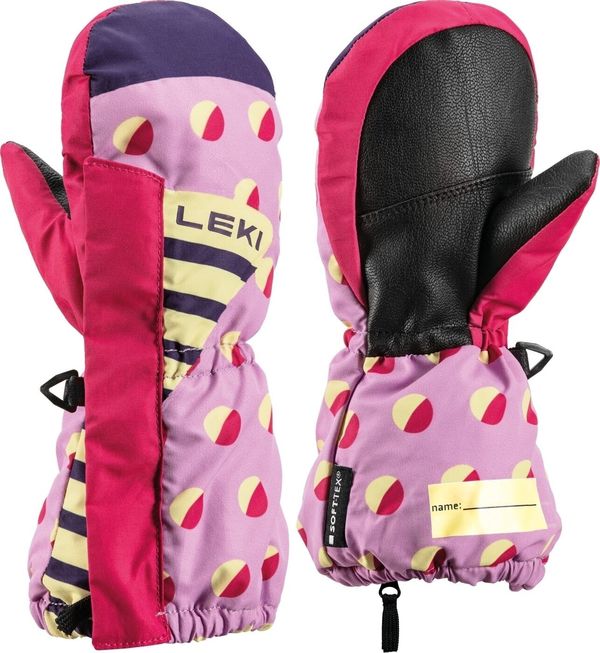 Leki Leki Little Paw Mitt Long Orchid/Berry 1 Smučarske rokavice